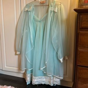 Vintage pajama set from NYC thrift store